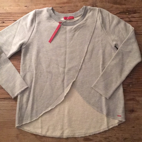 n:philanthropy Poppy sweatshirt heather grey - NWT - Picture 2 of 3